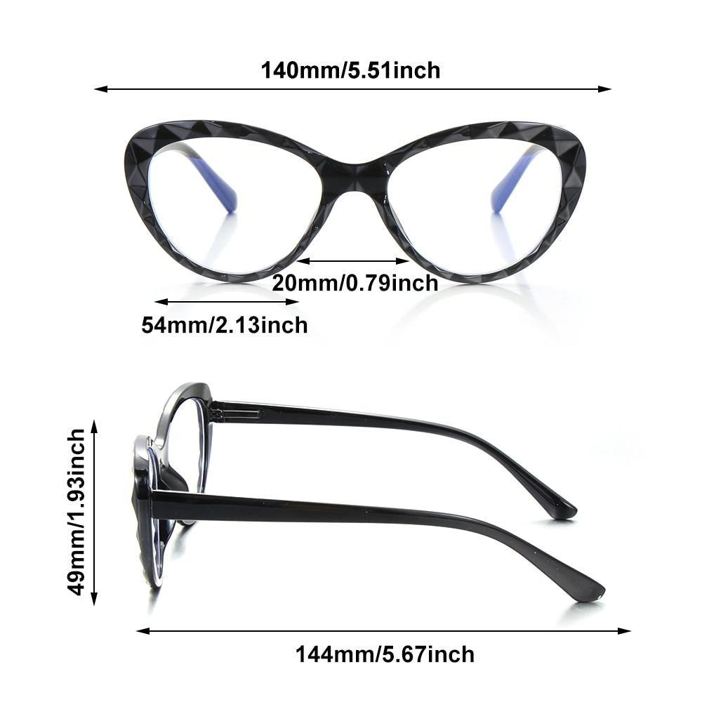 Fashion Cat Eye Eyeglasses For Women Men Flexible Portable Anti Blue Rays Glasses Computer Glasses Optical Eyewear For Men And Women Optical Eyewear Fashionable Eyewear Stevvex