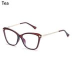 Fashion Cat Eye Eyeglasses For Women Men Flexible Portable Anti Blue Rays Glasses Computer Glasses Optical Eyewear For Men And Women Optical Eyewear Fashionable Eyewear Stevvex