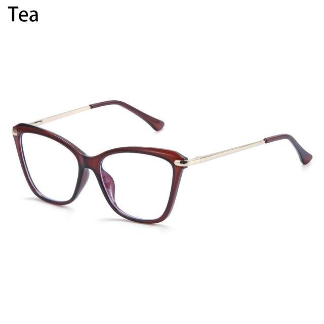 Fashion Cat Eye Eyeglasses For Women Men Flexible Portable Anti Blue Rays Glasses Computer Glasses Optical Eyewear For Men And Women Optical Eyewear Fashionable Eyewear Stevvex