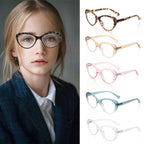 Fashion Cat Eye Eyeglasses For Women Men Flexible Portable Anti Blue Rays Glasses Computer Glasses Optical Eyewear For Men And Women Optical Eyewear Fashionable Eyewear Stevvex