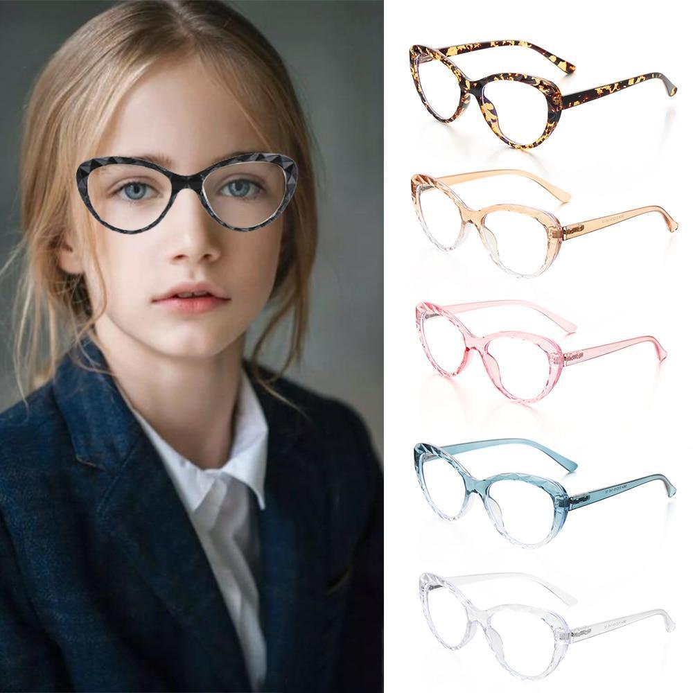 Fashion Cat Eye Eyeglasses For Women Men Flexible Portable Anti Blue Rays Glasses Computer Glasses Optical Eyewear For Men And Women Optical Eyewear Fashionable Eyewear Stevvex