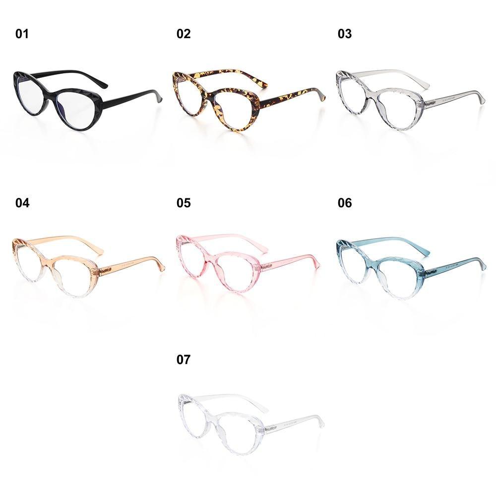 Fashion Cat Eye Eyeglasses For Women Men Flexible Portable Anti Blue Rays Glasses Computer Glasses Optical Eyewear For Men And Women Optical Eyewear Fashionable Eyewear Stevvex