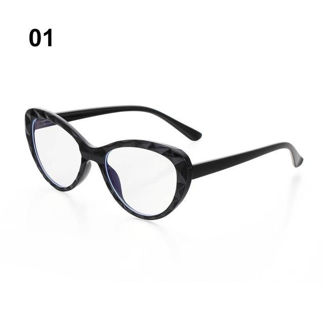 Fashion Cat Eye Eyeglasses For Women Men Flexible Portable Anti Blue Rays Glasses Computer Glasses Optical Eyewear For Men And Women Optical Eyewear Fashionable Eyewear Stevvex