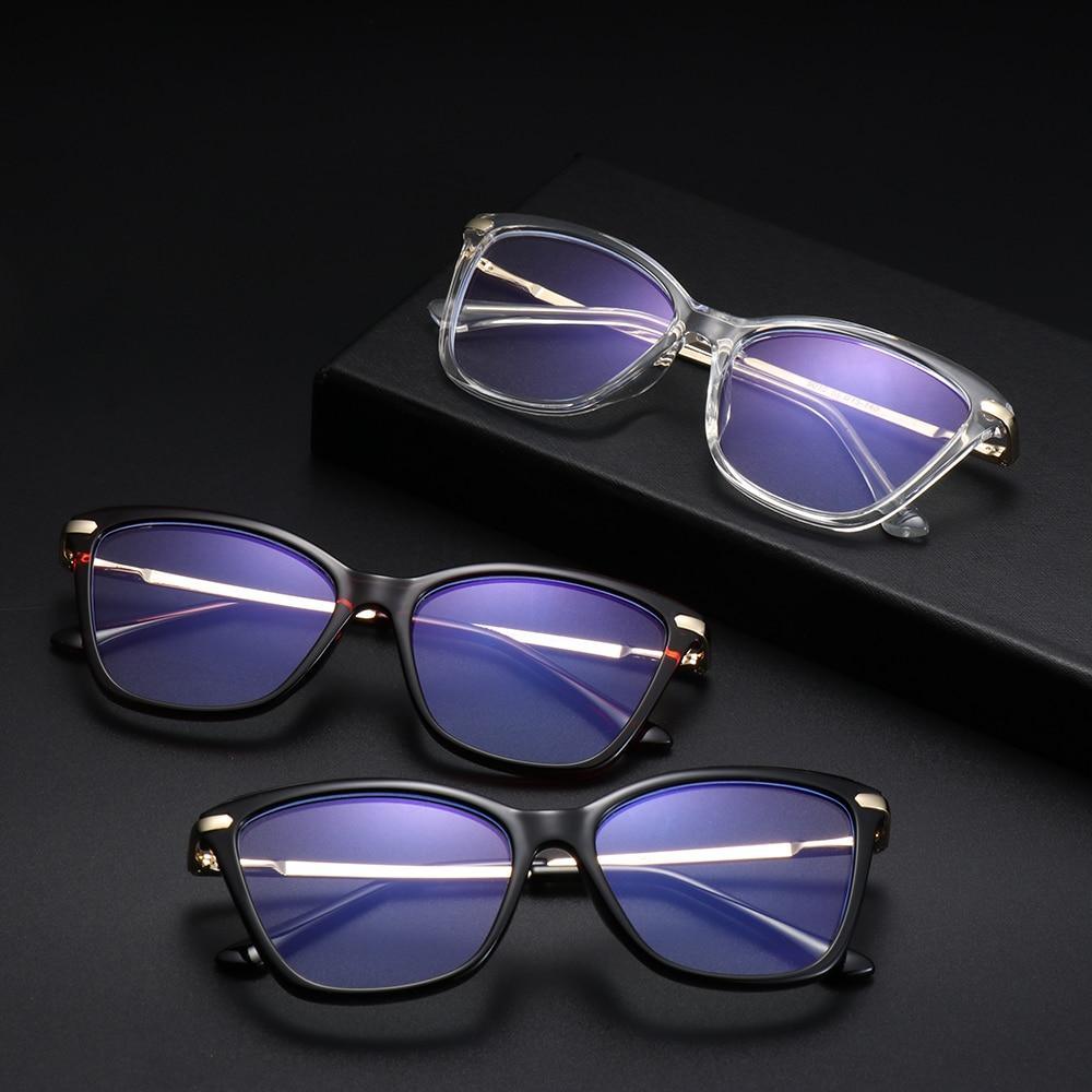 Fashion Cat Eye Eyeglasses For Women Men Flexible Portable Anti Blue Rays Glasses Computer Glasses Optical Eyewear For Men And Women Optical Eyewear Fashionable Eyewear Stevvex