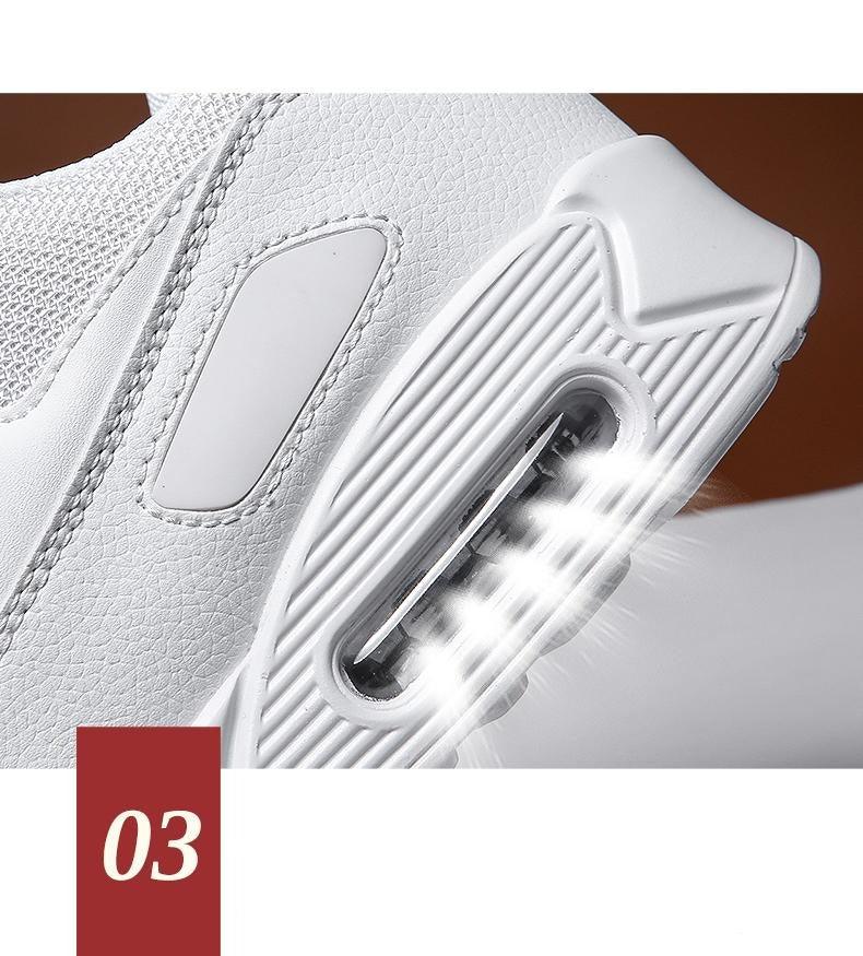 Fashion Couple Sports Running Shoes Jogging Shoes Outdoor Sports Sneakers Lace Up Unisex Walk Women's Air Athletic Running Shoes Fashion Sport Gym Jogging Tennis Fitness Sneakers Stevvex