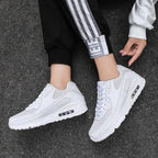 Fashion Couple Sports Running Shoes Jogging Shoes Outdoor Sports Sneakers Lace Up Unisex Walk Women's Air Athletic Running Shoes Fashion Sport Gym Jogging Tennis Fitness Sneakers Stevvex