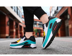 Fashion Couple Sports Running Shoes Jogging Shoes Outdoor Sports Sneakers Lace Up Unisex Walk Women's Air Athletic Running Shoes Fashion Sport Gym Jogging Tennis Fitness Sneakers Stevvex