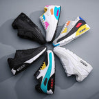 Fashion Couple Sports Running Shoes Jogging Shoes Outdoor Sports Sneakers Lace Up Unisex Walk Women's Air Athletic Running Shoes Fashion Sport Gym Jogging Tennis Fitness Sneakers Stevvex