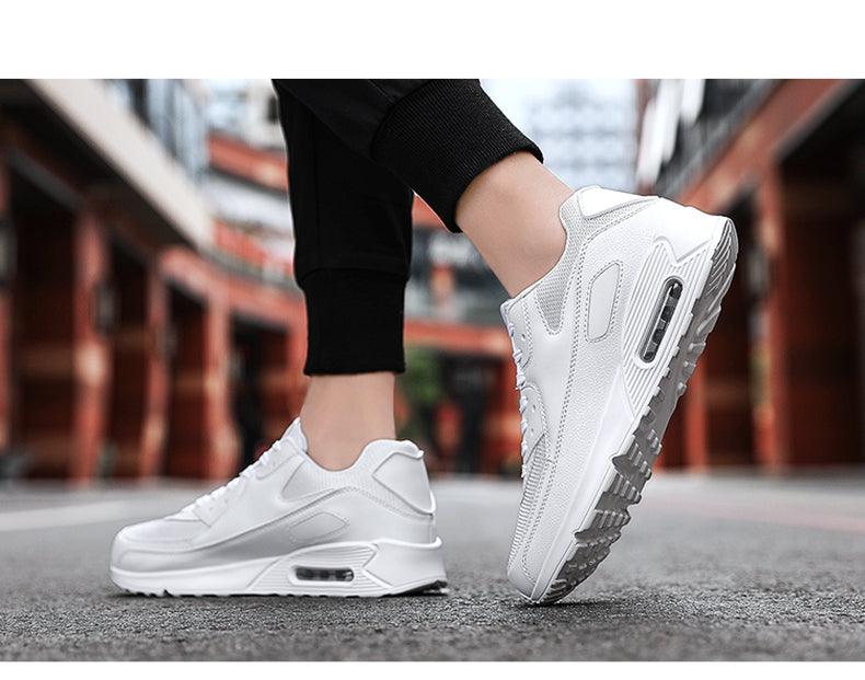 Fashion Couple Sports Running Shoes Jogging Shoes Outdoor Sports Sneakers Lace Up Unisex Walk Women's Air Athletic Running Shoes Fashion Sport Gym Jogging Tennis Fitness Sneakers Stevvex
