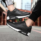 Fashion Couple Sports Running Shoes Jogging Shoes Outdoor Sports Sneakers Lace Up Unisex Walk Women's Air Athletic Running Shoes Fashion Sport Gym Jogging Tennis Fitness Sneakers Stevvex