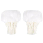 Fashion Fingerless Warm Wool Knitted Classic Fur Half One Size Finger Gloves For Women Cute Soft And Comfortable Trendy Fashion Stretchy Gloves For Women Stevvex
