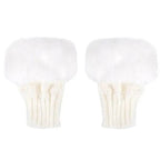 Fashion Fingerless Warm Wool Knitted Classic Fur Half One Size Finger Gloves For Women Cute Soft And Comfortable Trendy Fashion Stretchy Gloves For Women Stevvex