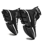 Fashion Flying Woven Sock Mens High Top Sneakers Men Non-slip Shoes Casual Shoes Running Modern Shoes Non Slip Athletic Tennis Walking Type Sneakers Hip Hop Style Stevvex