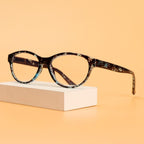Fashion Glasses Men Women Reading Anti Blue Eye Protection Eyeglasses Hyperopia Transparent Optical Eyewear With Diopter For Women And Men +1.0~+ 4.0 Stevvex