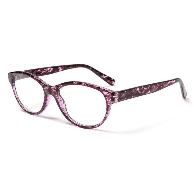 Fashion Glasses Men Women Reading Anti Blue Eye Protection Eyeglasses Hyperopia Transparent Optical Eyewear With Diopter For Women And Men +1.0~+ 4.0 Stevvex