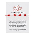 Fashion Handmade 7 Knots Red String Bracelet For Protection Lucky Amulet Friendship Braid Rope Wristband Good Luck Protection Bracelet Amulet For Protection Gift For Women Men Boys
