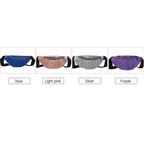Fashion Holographic Women Waist Bags Modern Fanny Pack Adjustable Belt Bag Excellent Design Waist Packs Chest Phone Pouch Stevvex