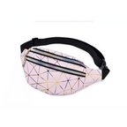 Fashion Holographic Women Waist Bags Modern Fanny Pack Adjustable Belt Bag Excellent Design Waist Packs Chest Phone Pouch Stevvex
