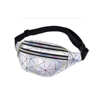 Fashion Holographic Women Waist Bags Modern Fanny Pack Adjustable Belt Bag Excellent Design Waist Packs Chest Phone Pouch Stevvex