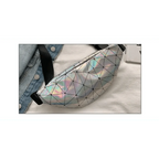 Fashion Holographic Women Waist Bags Modern Fanny Pack Adjustable Belt Bag Excellent Design Waist Packs Chest Phone Pouch Stevvex