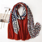 Fashion Leopard Scarf Women High Quality Autumn Winter Wrap Stylish Casual Wear Scarfs For Women Elegant Women's Scarf Fashion Scarf Stevvex