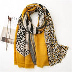 Fashion Leopard Scarf Women High Quality Autumn Winter Wrap Stylish Casual Wear Scarfs For Women Elegant Women's Scarf Fashion Scarf Stevvex