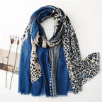 Fashion Leopard Scarf Women High Quality Autumn Winter Wrap Stylish Casual Wear Scarfs For Women Elegant Women's Scarf Fashion Scarf Stevvex