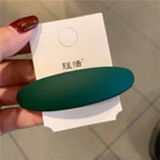 Fashion Matte Geometric Hair Clip Elegant Women Barrettes Hairpins Ponytail Holder Hairgrips Headwear Gorgeous Hair Accessories For Women Stevvex