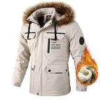 Fashion Men Casual Windbreaker Jacket Hooded Jacket Man Waterproof Outdoor Soft Men's Waterproof Windproof Jackets Breathable Snow Jacket With Hood Modern Winter Clothing Warm Thick Jacket For Outdoor Stevvex