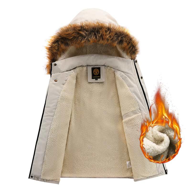 Fashion Men Casual Windbreaker Jacket Hooded Jacket Man Waterproof Outdoor Soft Men's Waterproof Windproof Jackets Breathable Snow Jacket With Hood Modern Winter Clothing Warm Thick Jacket For Outdoor Stevvex