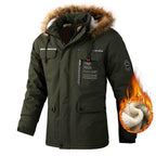 Fashion Men Casual Windbreaker Jacket Hooded Jacket Man Waterproof Outdoor Soft Men's Waterproof Windproof Jackets Breathable Snow Jacket With Hood Modern Winter Clothing Warm Thick Jacket For Outdoor Stevvex