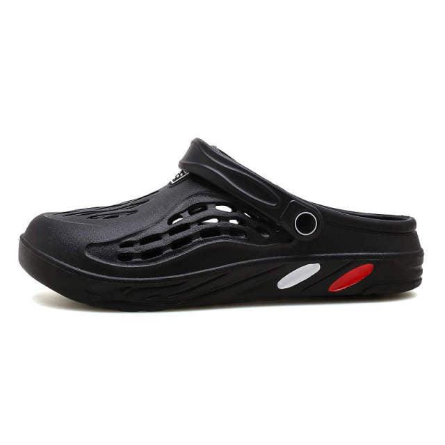 Fashion Men's Sandal For Home Platform Flip Flops Sandals Summer Shoes For Men Outdoor Fashion Clogs Non Slip Water Shoes With Strap Sports Sandals Lightweight Quick Dry Adult Clogs Stevvex