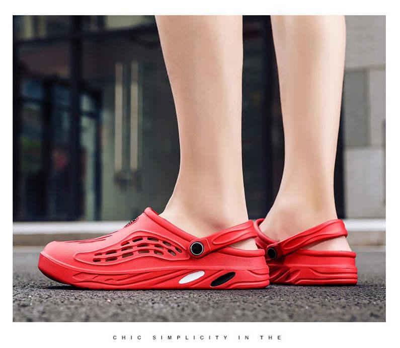Fashion Men's Sandal For Home Platform Flip Flops Sandals Summer Shoes For Men Outdoor Fashion Clogs Non Slip Water Shoes With Strap Sports Sandals Lightweight Quick Dry Adult Clogs Stevvex