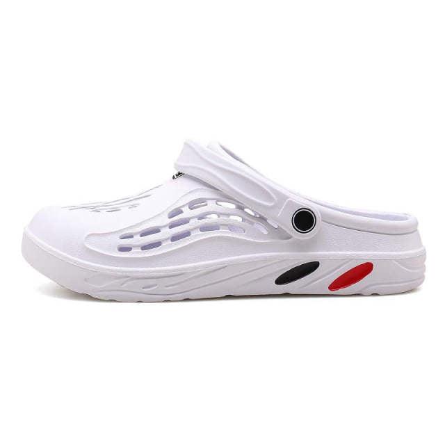 Fashion Men's Sandal For Home Platform Flip Flops Sandals Summer Shoes For Men Outdoor Fashion Clogs Non Slip Water Shoes With Strap Sports Sandals Lightweight Quick Dry Adult Clogs Stevvex