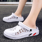 Fashion Men's Sandal For Home Platform Flip Flops Sandals Summer Shoes For Men Outdoor Fashion Clogs Non Slip Water Shoes With Strap Sports Sandals Lightweight Quick Dry Adult Clogs Stevvex