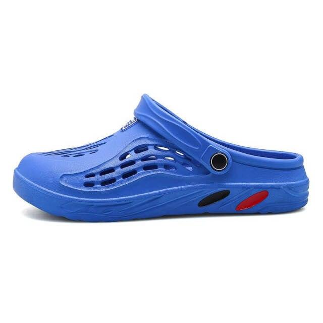 Fashion Men's Sandal For Home Platform Flip Flops Sandals Summer Shoes For Men Outdoor Fashion Clogs Non Slip Water Shoes With Strap Sports Sandals Lightweight Quick Dry Adult Clogs Stevvex