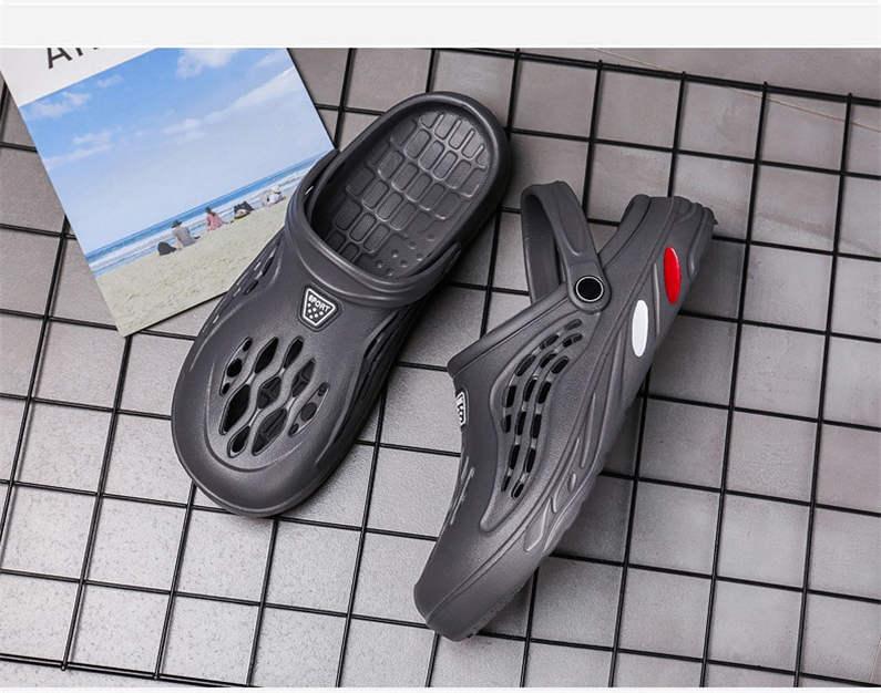 Fashion Men's Sandal For Home Platform Flip Flops Sandals Summer Shoes For Men Outdoor Fashion Clogs Non Slip Water Shoes With Strap Sports Sandals Lightweight Quick Dry Adult Clogs Stevvex