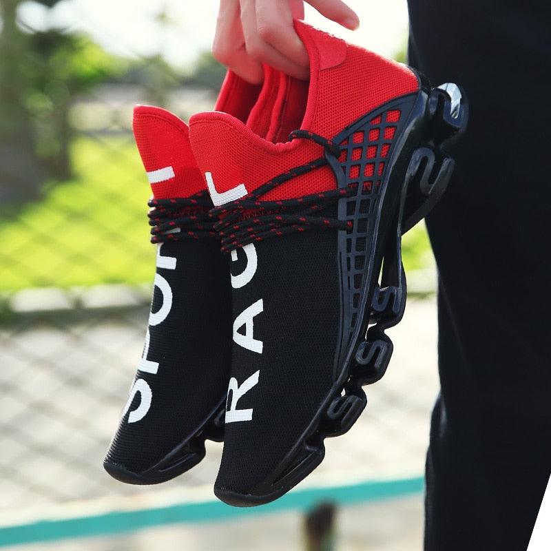 Fashion Men's Walking Sneakers Breathable Running Sports Outdoor Cushioning Sneakers Running Elegant Soft Comfortable Athletic Running Sneakers Stevvex