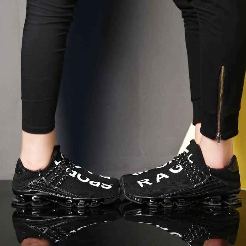 Fashion Men's Walking Sneakers Breathable Running Sports Outdoor Cushioning Sneakers Running Elegant Soft Comfortable Athletic Running Sneakers Stevvex