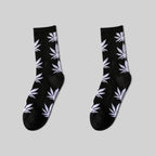 Fashion Men Street Wear Cool Cotton Socks Harajuku Funny Socks Trendy Women Long Socks Crew Socks White Hip Hop Socks Basketball Running Cycling Socks For Men And Women Stevvex
