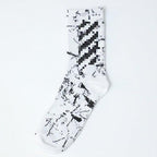 Fashion Men Street Wear Cool Cotton Socks Harajuku Funny Socks Trendy Women Long Socks Crew Socks White Hip Hop Socks Basketball Running Cycling Socks For Men And Women Stevvex