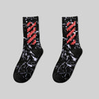 Fashion Men Street Wear Cool Cotton Socks Harajuku Funny Socks Trendy Women Long Socks Crew Socks White Hip Hop Socks Basketball Running Cycling Socks For Men And Women Stevvex