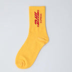 Fashion Men Street Wear Cool Cotton Socks Harajuku Funny Socks Trendy Women Long Socks Crew Socks White Hip Hop Socks Basketball Running Cycling Socks For Men And Women Stevvex