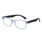 Fashion Men Women Reading Glasses Rectangle Spring Anti Glare Lightweight Reading Eyeglasses No Screw Detachable Design Eyeglasses Hyperopia Presbyopia Vision Care Eyewear