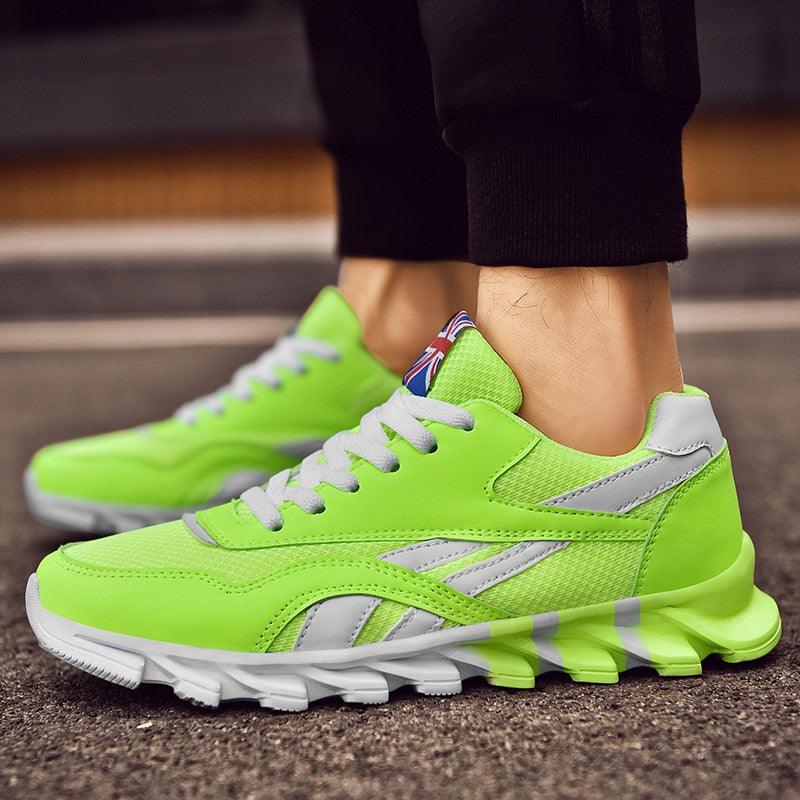 Fashion Mens Running Light Breathable Shoes Mens Sneakers Light Weight Running Elegant Soft Sneakers Comfortable Athletic Running Sneakers Stevvex