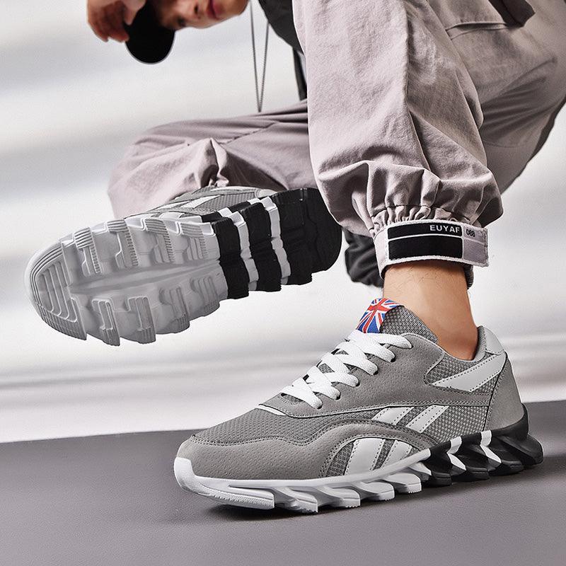 Fashion Mens Running Light Breathable Shoes Mens Sneakers Light Weight Running Elegant Soft Sneakers Comfortable Athletic Running Sneakers Stevvex