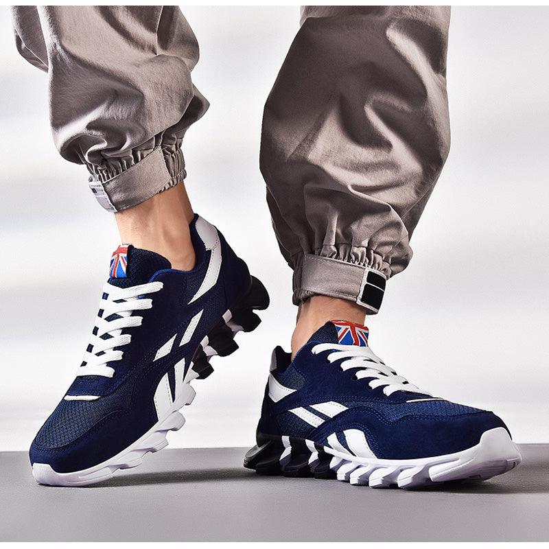 Fashion Mens Running Light Breathable Shoes Mens Sneakers Light Weight Running Elegant Soft Sneakers Comfortable Athletic Running Sneakers Stevvex