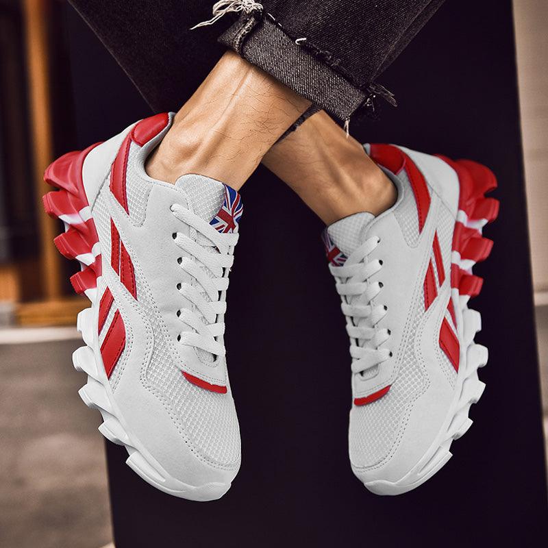 Fashion Mens Running Light Breathable Shoes Mens Sneakers Light Weight Running Elegant Soft Sneakers Comfortable Athletic Running Sneakers Stevvex