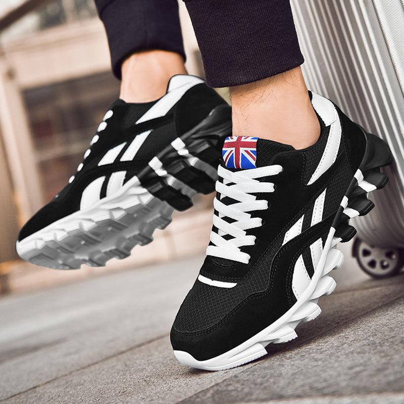Fashion Mens Running Light Breathable Shoes Mens Sneakers Light Weight Running Elegant Soft Sneakers Comfortable Athletic Running Sneakers Stevvex
