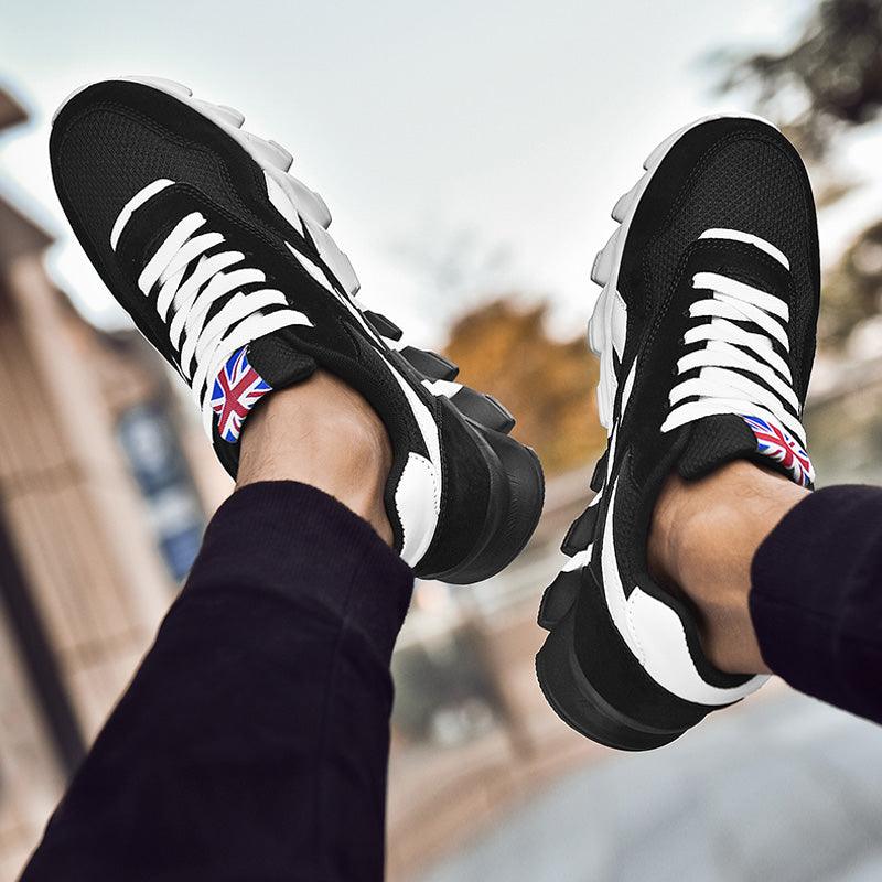 Fashion Mens Running Light Breathable Shoes Mens Sneakers Light Weight Running Elegant Soft Sneakers Comfortable Athletic Running Sneakers Stevvex